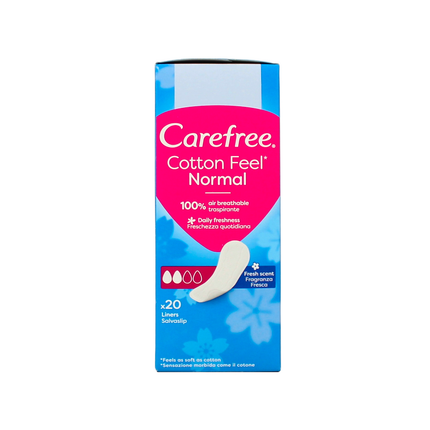 CAREFREE COTTON FEEL NORMAL SALVASLIP DISTESO 20 PZ