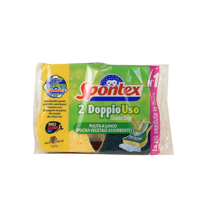 SPONTEX SPUGNA DOPPIOUSO 2 PEZZI
