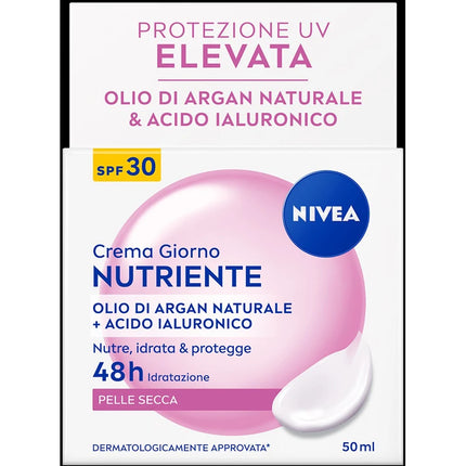 NIVEA VISO CREMA GIORNO NUTRIENTE SPF30 PELLI SECCHE 50 ML