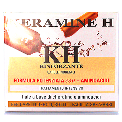 KERAMINE H TRATTAMENTO CAPELLI DEBOLI - TUTTI I TIPI DI CAPELLI 10 PZ
