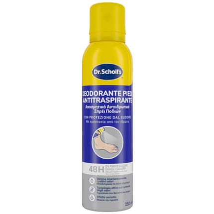 SCHOLL DEODORANTE PIEDI ANTITRASPIRANTE 150 ML.