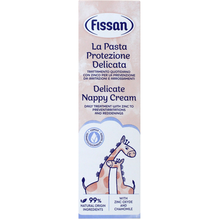 FISSAN BABY PASTA PROTEZIONE DELICATA TUBO ROSA 100 grammi