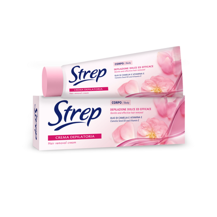 STREP CREMA DEPILATORIA CORPO OLIO CAMELIA 150ml
