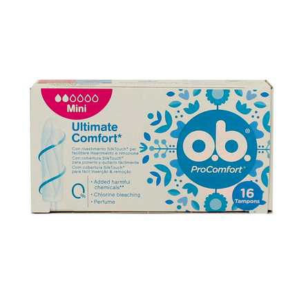 O.B. PROCOMFORT MINI 16 PZ ASSORBENTI INTERNI