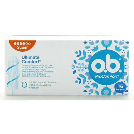 O.B. PROCOMFORT SUPER 16 PZ ASSORBENTI INTERNI