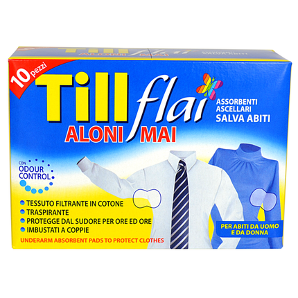 TILL FLAI ASSORBENTE ASCELLARE 10 PZ