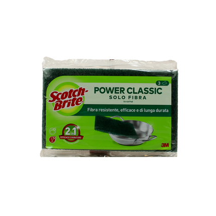 SCOTCH BRITE STROFINETTO VERDE 3 PEZZI