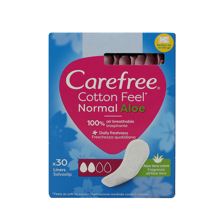 CAREFREE SALVASLIP ALOE 30 PZ IN BUSTINA