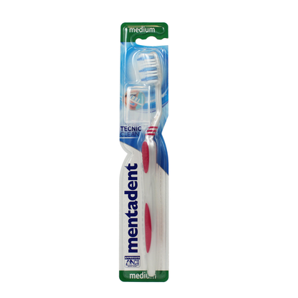 MENTADENT SPAZZOLINO DENTI TECNIC 3 MEDIO+COPRISETOLE