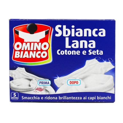 OMINO BIANCO SBIANCALANA 5 BUSTE