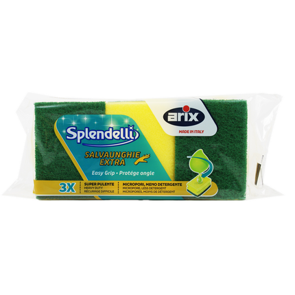 ARIX SPLENDELLI SPUGNA ABRASIVA SALVA UNGHIE 3 PZ