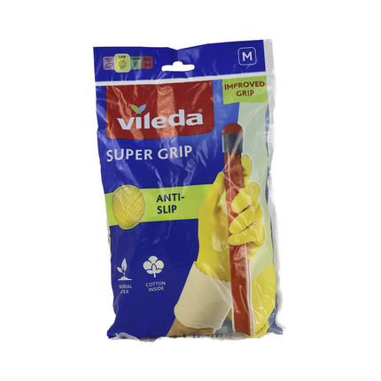 VILEDA GUANTI SUPER GRIP 8 MEDIA