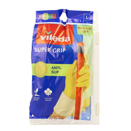 VILEDA GUANTI SUPER GRIP L/9 GRANDE