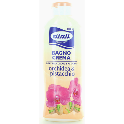 MIL MIL BAGNOSCHIUMA NEUTRO ORCHIDEA E PISTACCHIO 1000 ML