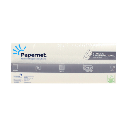 PAPERNET ASCIUGAMANO A "C" 152 PZ