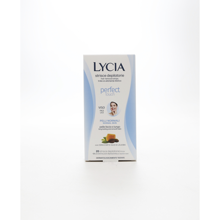 LYCIA DEPILAZIONE STRISCE VISO CON CERA D'API E OLIO JOJOBA 20 PZ