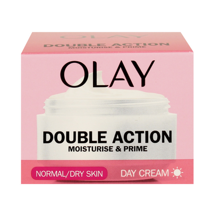 OLAY CREMA DOUBLE ACTION DAY CREAM & PRIMER NORMAL / DRY 50 ML
