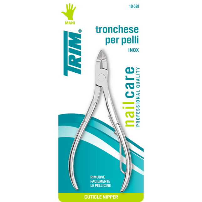 TRIM TRONCHESE PELLI INOX CM.10 10-5 BI