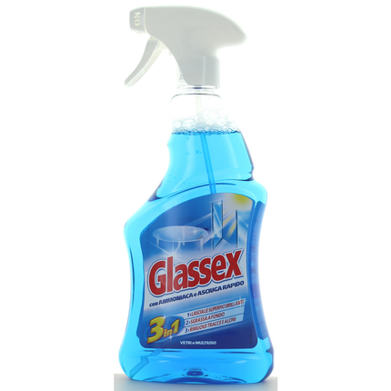 GLASSEX DETERGENTE MULTIUSO 500 ML.