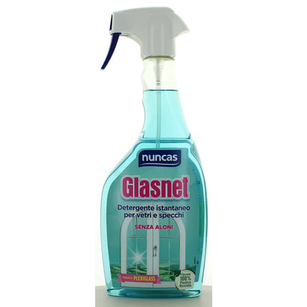 NUNCAS GLASNET DETERGENTE VETRI E SPECCHI TRIGGER 750 ML