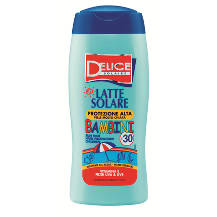 DELICE SOLAIRE LATTE BAMBINI FP30 250 ML