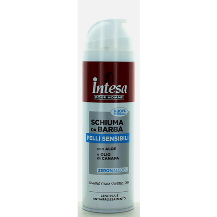 INTESA POUR HOMME SCHIUMA DA BARBA SENSIBILI 300ML