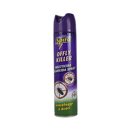 SPIRA INSETTICIDA SPRAY SCARAFAGGI E ACARI 400 ML