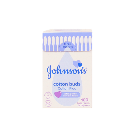 JOHNSON'S COTTON FIOC SCATOLA IN CARTA 100 PEZZI
