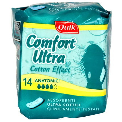 QUIK ASSORBENTI ULTRA ANATOMICO 14 PZ.