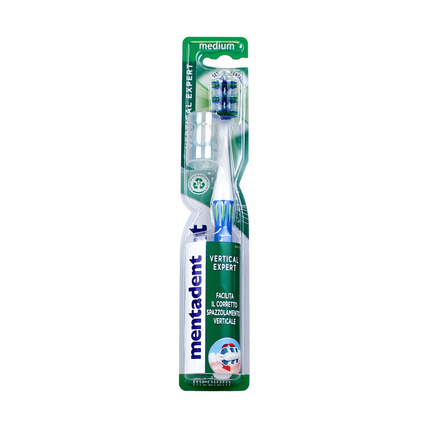 MENTADENT SPAZZOLINO DENTI VERTICAL EXPERT MEDIUM