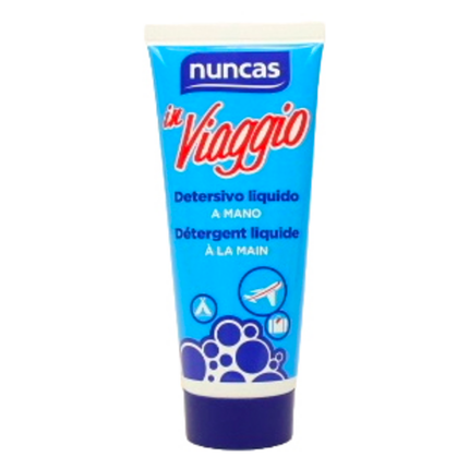 NUNCAS DETERSIVO BUCATO A MANO LIQUIDO IN VIAGGIO IN TUBO 100 ML