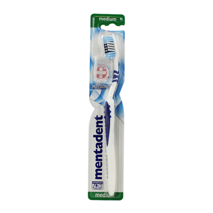 MENTADENT SPAZZOLINO DENTI MANUALE PROFESSIONAL MEDIO