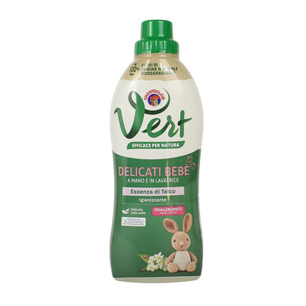 CHANTECLAIR VERT BABY DETERSIVO CAPI DELICATI DOLCE TALCO 750 ML
