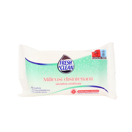 FRESH&CLEAN SALVIETTE DISINFETTANTI BUSTA 12 PZ