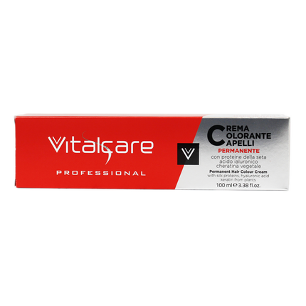 VITALCARE 100 ML N.8/00 BIONDO CHIARO PROFESSIONAL CREMA COLORANTE CAPELLI ALLE PROTEINE DELLA SETA