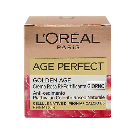 L'OREAL CREMA AGE PERFECT GOLDEN AGE + CALCIO B3 GIORNO 50 ML