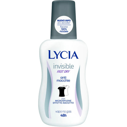 LYCIA INVISIBLE DEODORANTE VAPO NO GAS 48H ANTI MACCHIE 75 ML