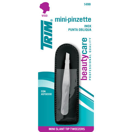 TRIM PINZETTE MINI DA VIAGGIO+ASTUCCIO 5-89 BI
