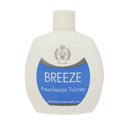 BREEZE DEODORANTE SQUEEZE FRESCHEZZA TALCATA 100 ML