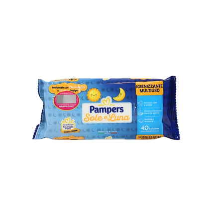 PAMPERS SOLE E LUNA SALVIETTE 40 PZ