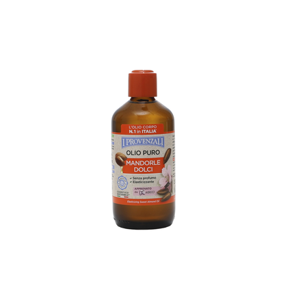 I PROVENZALI MANDORLE DOLCI OLIO PURO 100% SENZA PROFUMO 250 ML