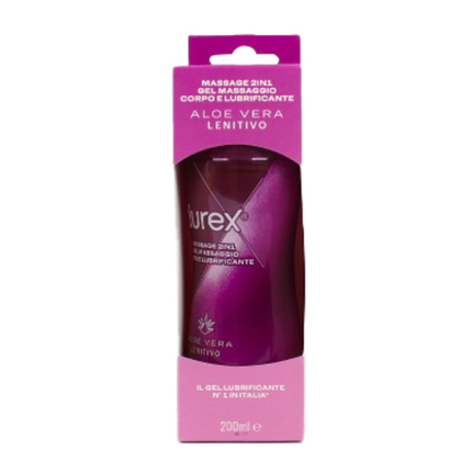 DUREX LOVE SEX GEL MASSAGE E LUBRIFICANTE 2in1 ALOE 200 ML.