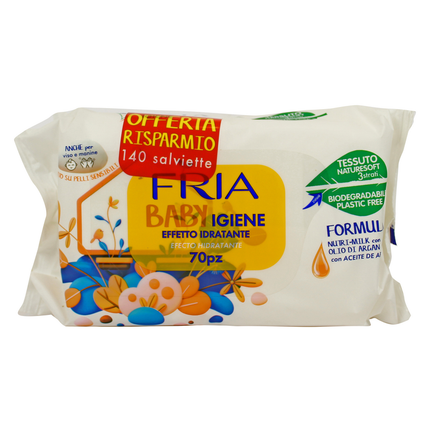 FRIA SALVIETTE BABY BIPACCO (70 X 2 PZ)