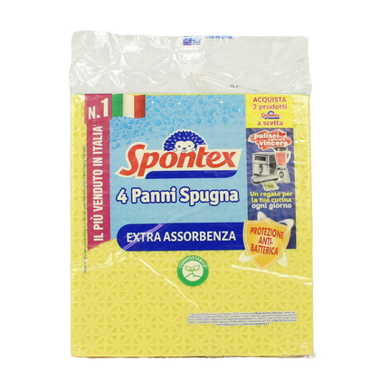 SPONTEX PANNISPUGNA 4 PEZZI