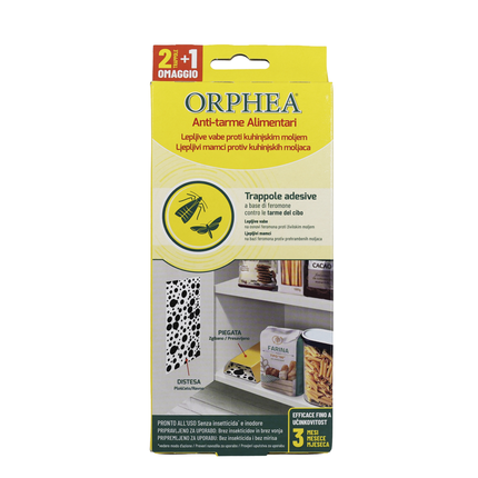 ORPHEA ANTI-TARME ALIMENTARI 2+1 PZ