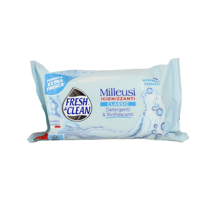FRESH & CLEAN SALVIETTE MILLEUSI 12 PZ.POCKET IGIENIZZANTE