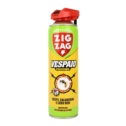 ZIG ZAG INSETTICIDA VESPAIO PRECISION NIDI DI VESPE e CALABRONI 400 ML