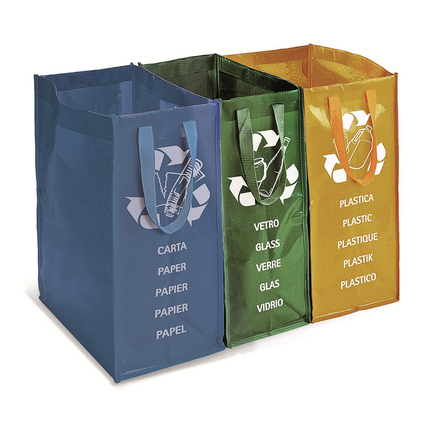 PERFETTO SET 3 PZ CONTENITORE "PERFETTO RICICLA BAGS"