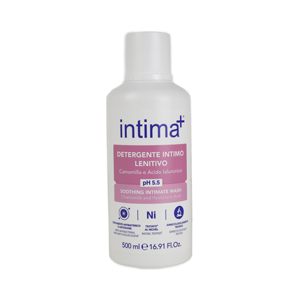 INTIMA+ DETERGENTE INTIMO NICHEL FREE pH 5,5 ROSA 500ML.