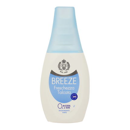 BREEZE DEODORANTE VAPO NO GAS FRESCHEZZA TALCATA 75 ML